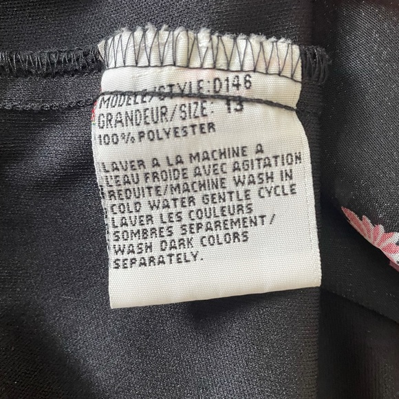 🌺 Romantic floral sleeveless dress size 13 - Picture 9 of 9